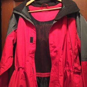 Men rain coat